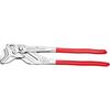 Pliers wrench with pl.-coated handles 400mm